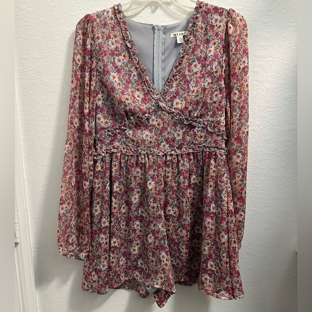 Floral romper from Francesca's.